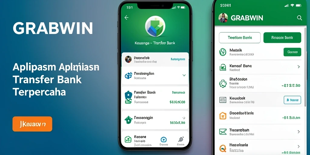 Antarmuka pengguna aplikasi GRABWIN yang sederhana dan intuitif.